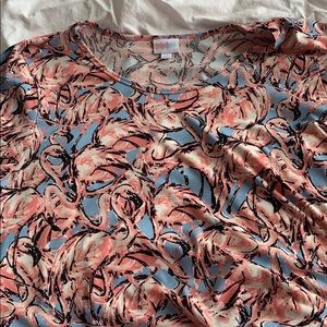 LulaRoe 2X Perfect Tee worn once